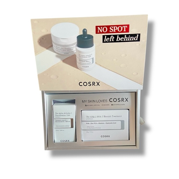 COSRX No Spot Left Behind Alpha-Arbutin Serum & Blemish Serum Bundle NWT - Picture 1 of 8